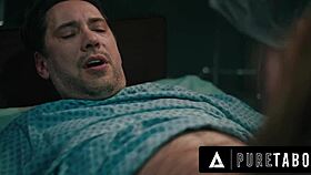 Pure taboo 3-titted demon ashley lane breastfeeds nurse anna claire clouds in creepy horror 3-way