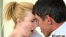 i fuck the stunning teen babe's erotic pussy