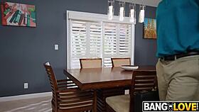 aderes quin explores chocolate god's massive cock in pov