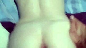 Blonde couple engages in intimate bedroom activities