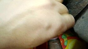 married desi couple in homemade wedding celebration