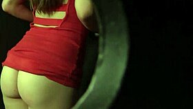 Monica Kneels For Big Cock!