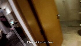 stepson couldn't resist hot stepmom in hotel