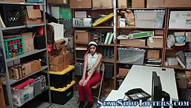 the shoplifting teen got caught and ended up with a facial