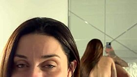 big boobs hot brazilian giving an amazing wet blowjob on pov