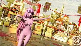 megurine luka patchwork staccato project diva nude mod full nude