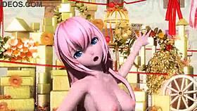megurine luka patchwork staccato project diva nude mod full nude