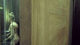 Can this horny milf's bathroom blowjob blow your mind?