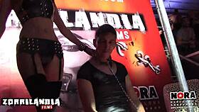 Two Cocks For Kandy At The Party