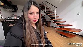 Oiled up big ass in heels begs for hard anal sex until i cum on her face