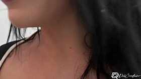 I fucked the hot brunette real estate agent outdoors