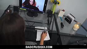 Intense taboo fucking punishes brunette Cassidy Klein in garage