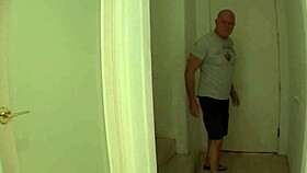 Indian Brunette Relaxing in Bed with Mature Man