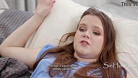 Brunette rides in taboo fantasy