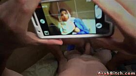 Arab teen masturbating pussy on webcam operation