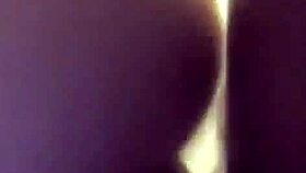 Horny couple engages in hardcore interracial anal fucking with big cock