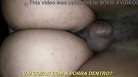 i fucked my wife bareback creampie while husband watches eats cum portuguese subtitles