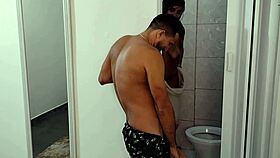 The attractive neighbor tried anal for the first time.