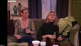 Friends series upskirt slips 😏