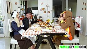 step family spending thanksgiving together taboo porn 😈
