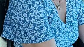 Housewife wanks in public carpark