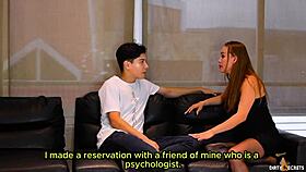 I Attend To Mature Brunette In Office And We Fuck. Intense 3some With Licking And Riding.