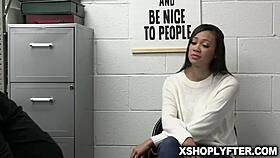 Madi Laine Got Caught And Got Fucked By Officer Rusty Nails