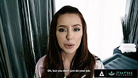 Nuru Massage - Sexy Babe Vanna Bardot Saves Her Massage Parlor With A Nuru Massage To A Councilman