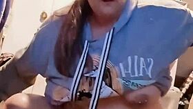 Busty milf rides bbc