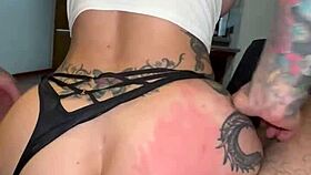 La chilena pide por el culo anal hasta el fondo