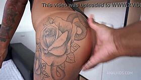 Indian Nick Niquita gets fucked hard by big black cock anally with dirty talk