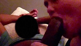 She Begs for a Sloppy Deepthroat Session