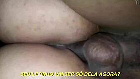 i fucked my wife bareback creampie while husband watches eats cum portuguese subtitles