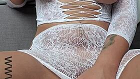 Hot Busty Teacher's Secret Toy Time