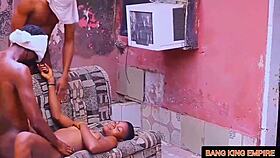 tight ebony pussy stretched for neighbors