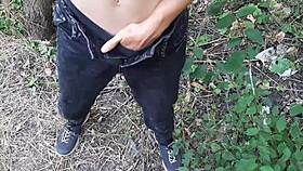 three girlfriends in a swimsuit shorts and jeans masturbate outdoors - lesbian illusion girls.