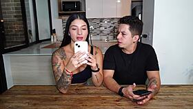 Bring your friends home I promise I wont fuck them unless you leave us alone - Sara Blonde - Salome Gil