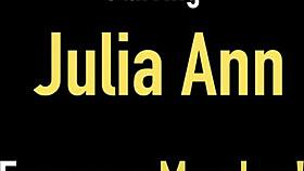 big boobs julia ann enjoys a relaxing solo moment