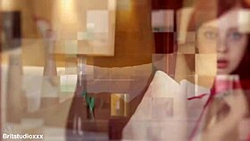 Hot british nurse gets spitroasted by two patients