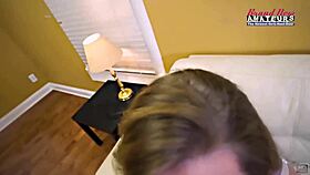 lovely curvy blonde faith's hope sucks a dick and gets her pussy fucked hard