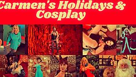 Mature Carmen's Holiday Suck Ride