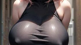 Ai Generated Model Girl With Big Tits Ai Art 127