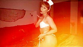 RICKYSROOM trick or TREAT foursome with WILLOW RYDER ARIA LEE and TOMMY KING