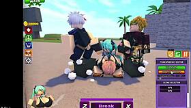 Roblox Miku Banging In Group Gangbang 😈