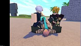 Roblox Miku Banging In Group Gangbang 😈