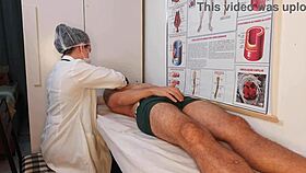 Does The Nurse Witness Unforgettable Erection In Front?