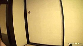 Two asian chicks have foursome sex after pool swim 😏