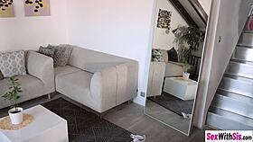 petite teen seducing in skirt?