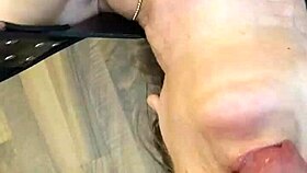 I cum in her mouth while fuck buddy takes her arse - fb1