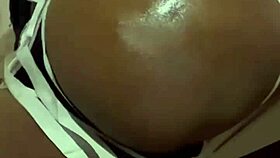 i'm the naughty maid twerkin, oh yeah, my big ass is shakin